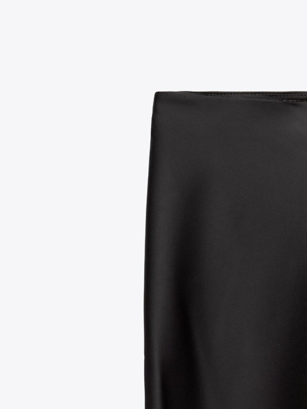 Zara, Satin Effect Midi Skirt | Size: S - Picture 7 of 11